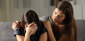 When your friend is depressed, what are some ways that can you be there for them?